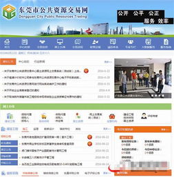 东莞全市公共资源交易网正式启用